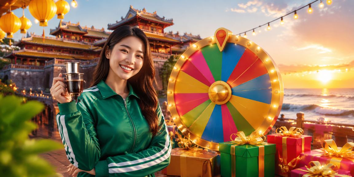 Bàn roulette sang trọng phong cách cà phê Huế